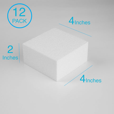 4x4x2 inch Square Blocks