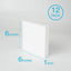 Square Foam Sheets – 6x6x1 in.