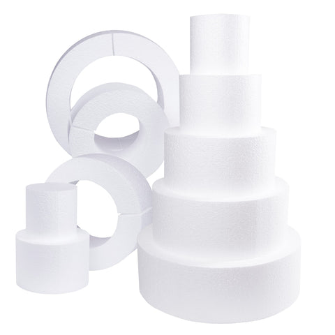 Space Saver Cake Dummy Set (Round & Square options)