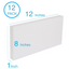 Foam Sheets – 8x12x1 in.