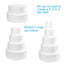 Space Saver Cake Dummy Set – 5 Tier (Round or Square)