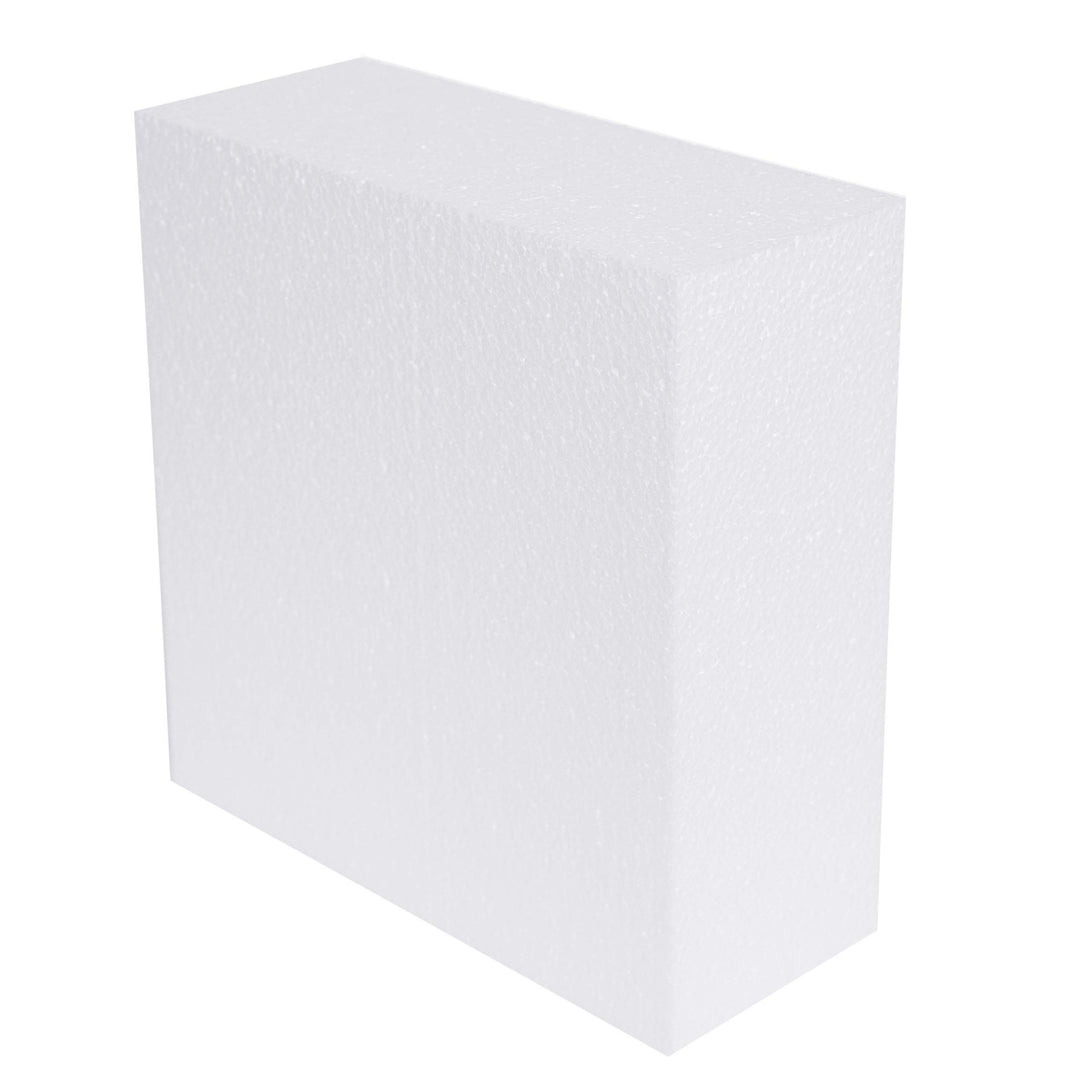 Silverlake Craft Foam - Large 10x10x4 inch EPS Polystyrene Square Block ...