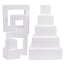 Space Saver Cake Dummy Set – 5 Tier (Round or Square)