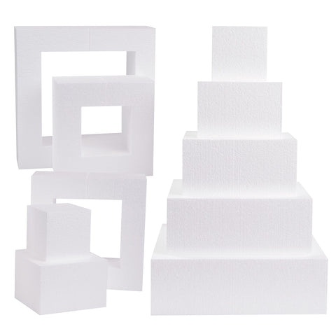 Space Saver Cake Dummy Set (Round & Square options)